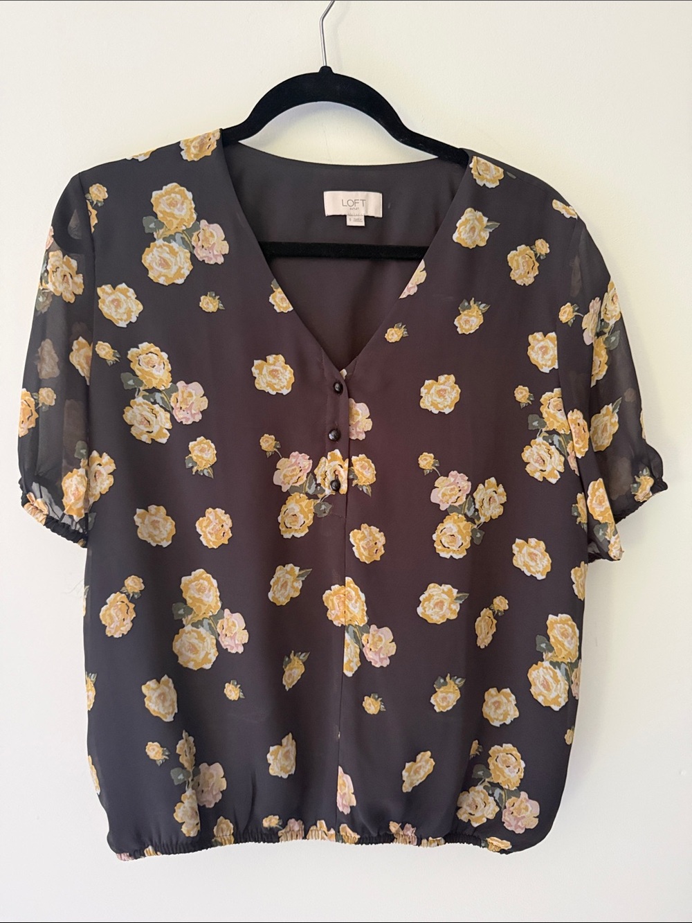 Loft Floral Blouse